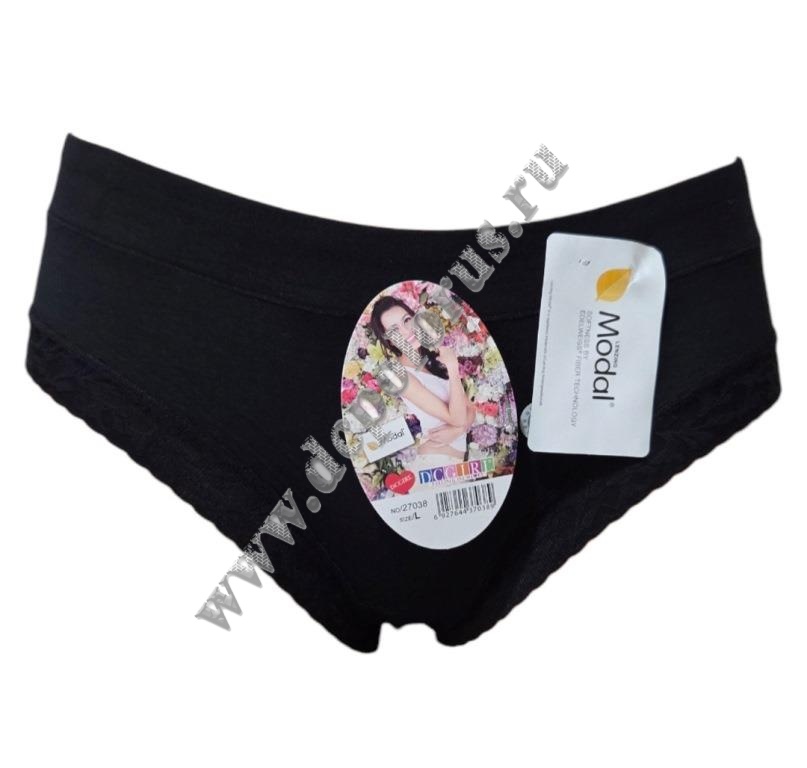 27038 Трусы черные SMLXL